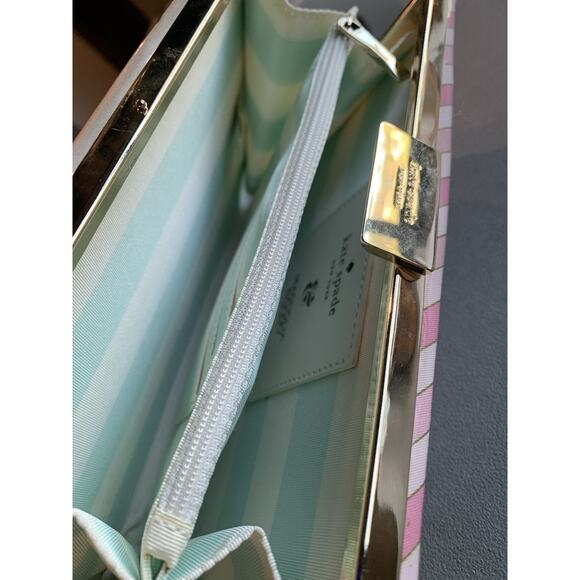 KATE SPADE Magnolia Bakery Recipe Book Dessert Novel Clutch Purse Bag - Picture 12 of 12